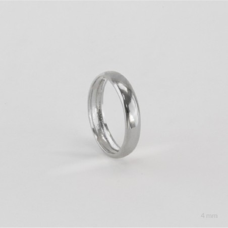 Silver Engagement Ring