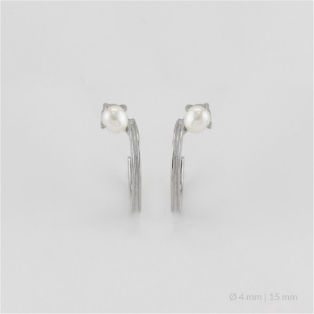 Boucles d'oreilles en Argent
