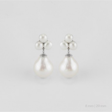 Pendientes de Plata de Ley