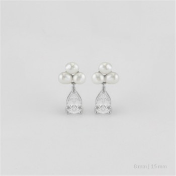 Pendientes de Plata de Ley