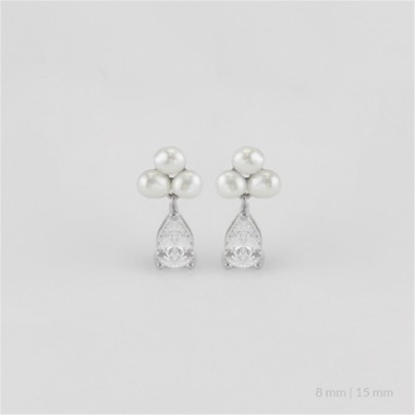 Boucles d'oreilles en Argent