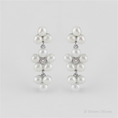 Pendientes de Plata de Ley