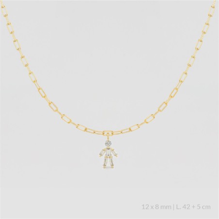 Gargantilha de Prata Esterlina | Menino