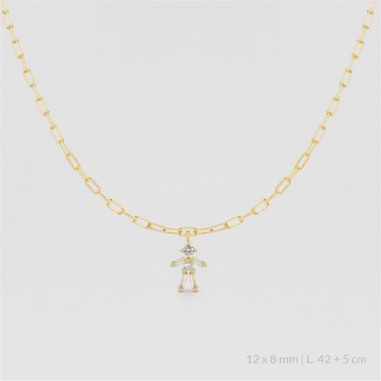 Sterling  Silver Necklace | Girl