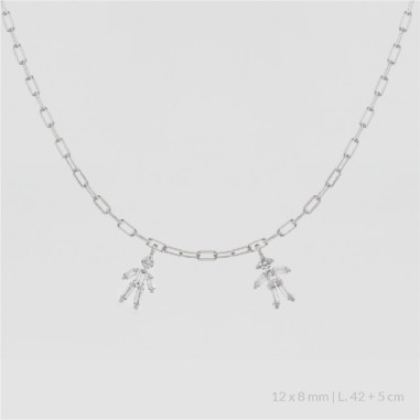 Sterling  Silver Necklace | Boy Girl