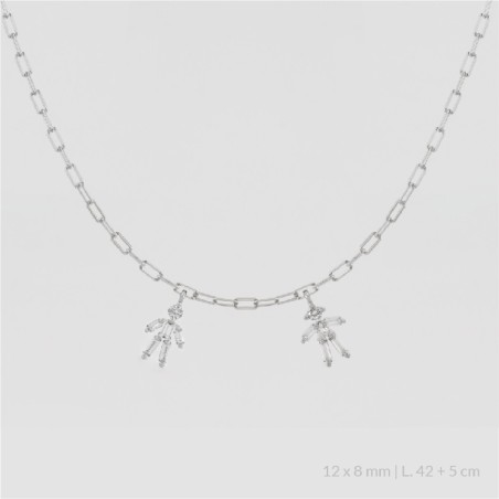 Sterling  Silver Necklace | Boy Girl