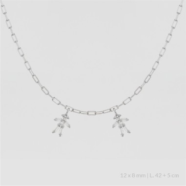 Sterling  Silver Necklace | Girl Girl