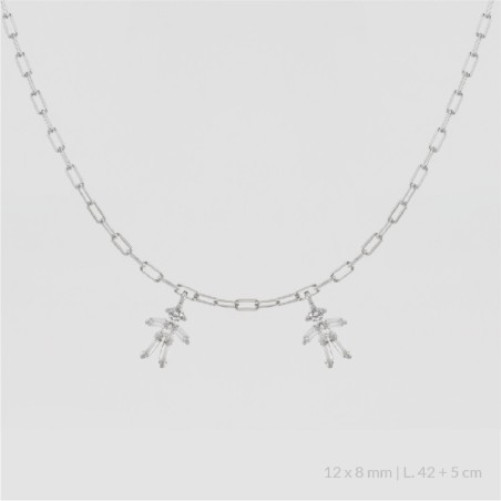 Sterling  Silver Necklace | Girl Girl