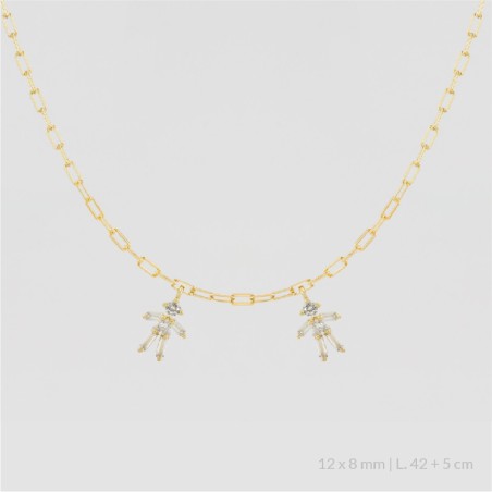 Sautoir en Argent | Fille Fille