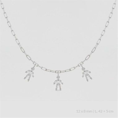 Gargantilla de Plata de Ley | Niño Niño Niño