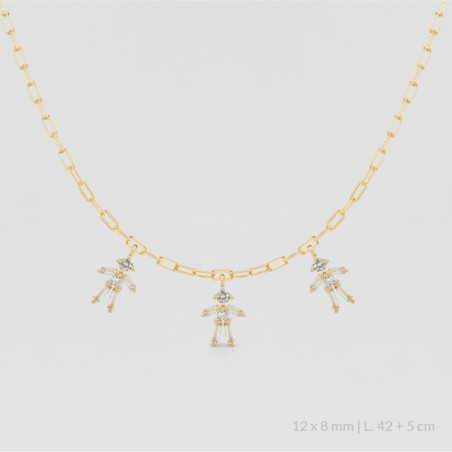 Sterling  Silver Necklace | Girl Girl Girl