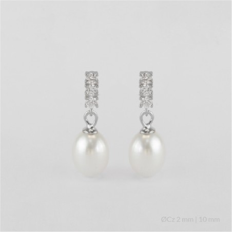 Pendientes de Plata de Ley