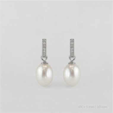 Pendientes de Plata de Ley