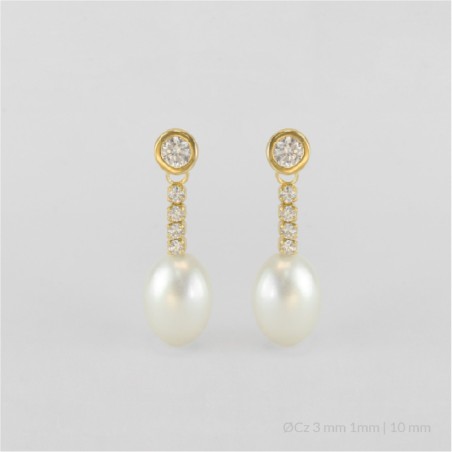 Boucles d'oreilles en Argent