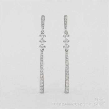 Pendientes de Plata de Ley