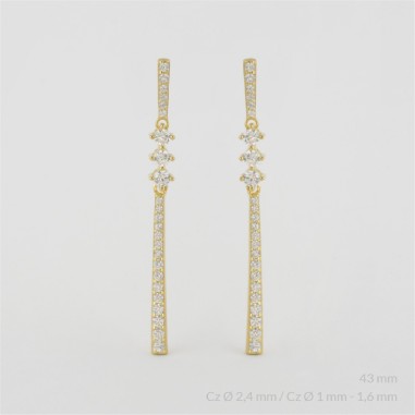 Boucles d'oreilles en Argent