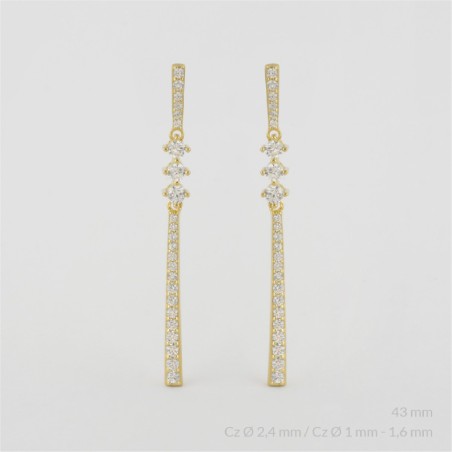 Boucles d'oreilles en Argent