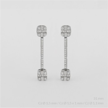 Pendientes de Plata de Ley