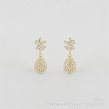 Pendientes de Plata de Ley