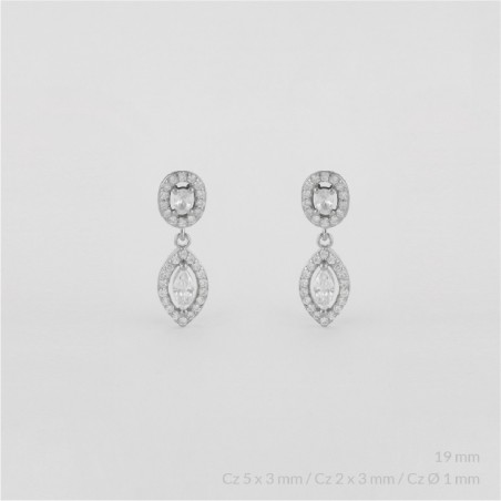 Brincos de Prata Esterlina