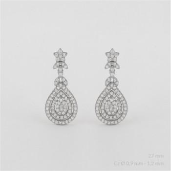 Brincos de Prata Esterlina