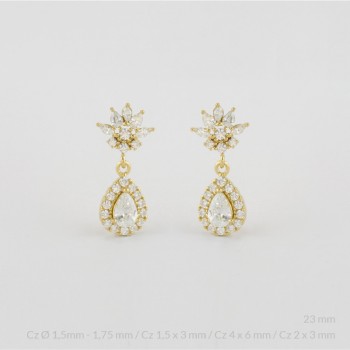 Boucles d'oreilles en Argent