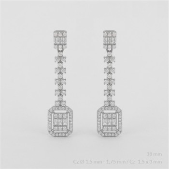 Pendientes de Plata de Ley