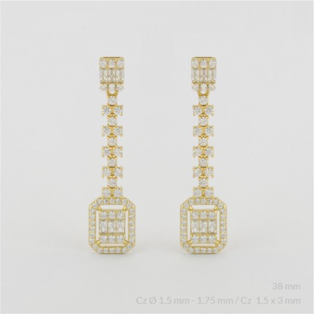 Pendientes de Plata de Ley