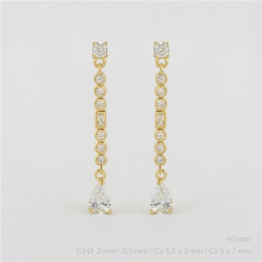 Pendientes de Plata de Ley