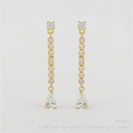 Boucles d'oreilles en Argent