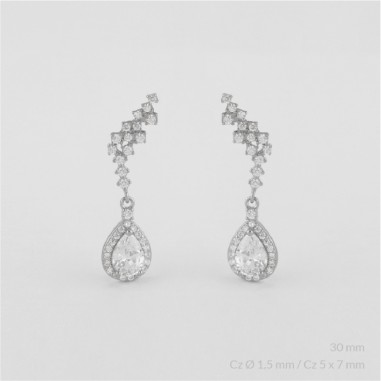 Boucles d'oreilles en Argent