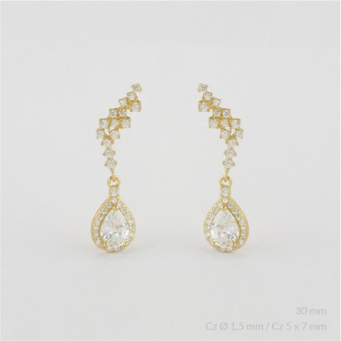 Pendientes de Plata de Ley