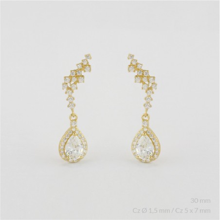 Boucles d'oreilles en Argent