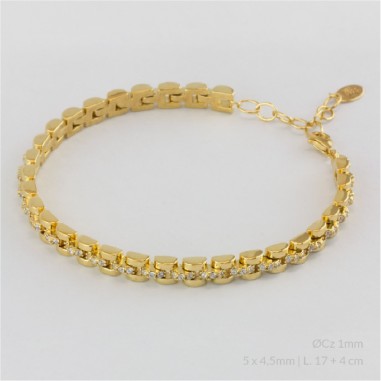 Pulsera de Plata de Ley