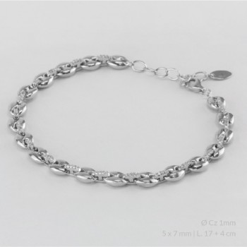 Pulseira de Prata Esterlina