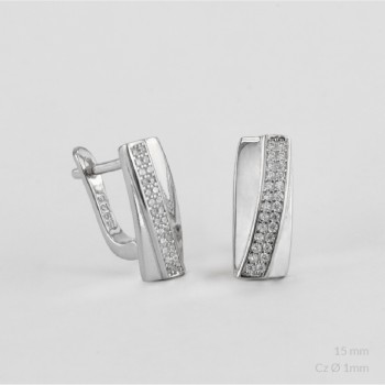 Boucles d'oreilles en Argent