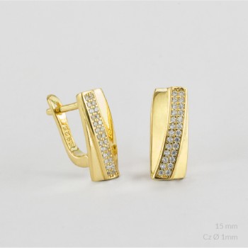 Boucles d'oreilles en Argent