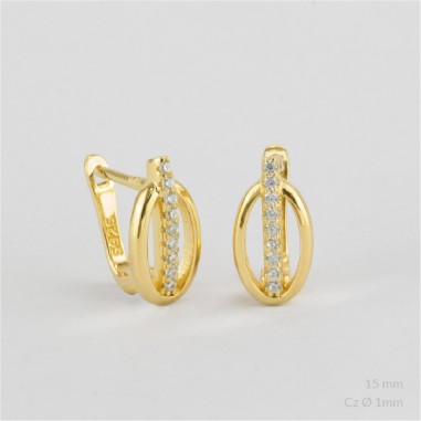 Brincos de Prata Esterlina