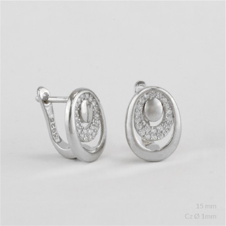 Boucles d'oreilles en Argent