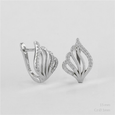 Pendientes de Plata de Ley