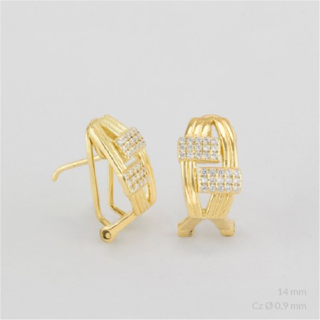 Pendientes de Plata de Ley