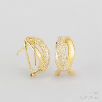 Boucles d'oreilles en Argent