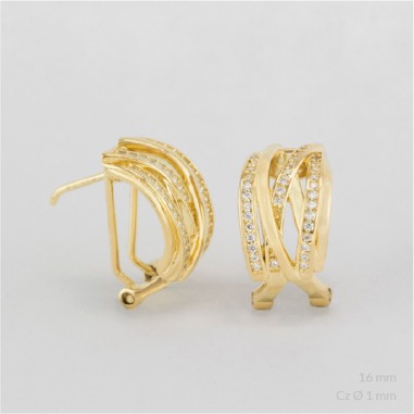 Pendientes de Plata de Ley