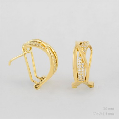 Pendientes de Plata de Ley