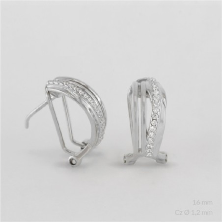 Boucles d'oreilles en Argent