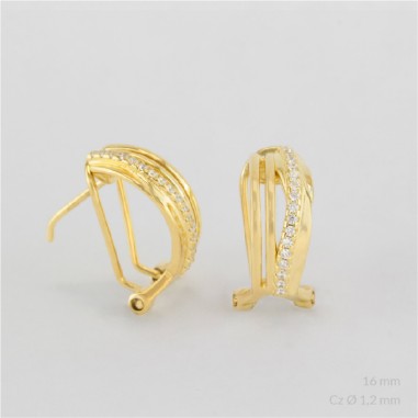 Boucles d'oreilles en Argent