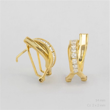 Pendientes de Plata de Ley