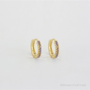 Silver Hoops | Ø10 mm