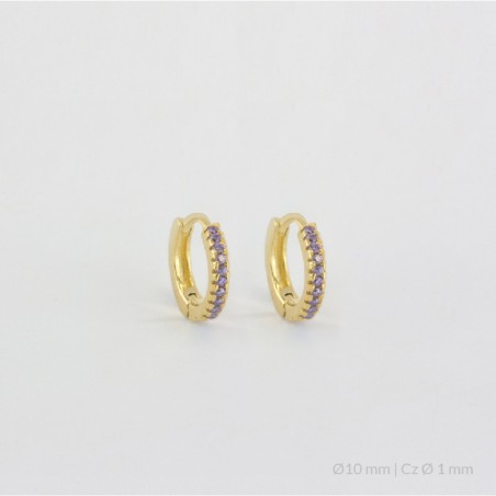 Silver Hoops | Ø10 mm