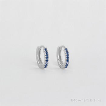 Silver Hoops | Ø10 mm